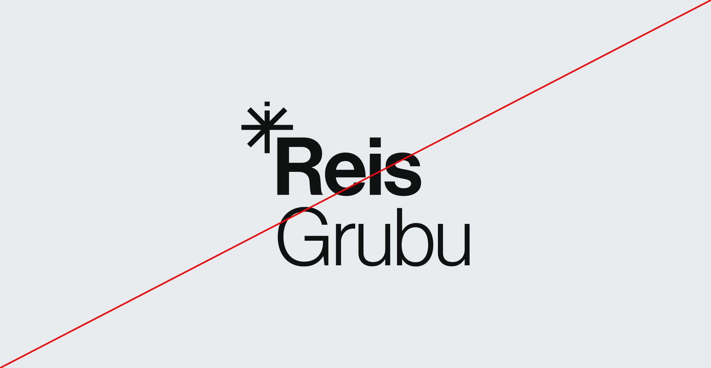 Image of brand logo incorrectly ordered